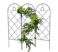 Griglia da giardino per piante rampicanti, gabbie per piante e supporti per colture lumache, griglia per piante rampicanti per interni ed esterni, supporti per piante