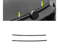 Griglia decorativa nera lucida ABS plastica 2 pezzi per Golf 8 Mk8 Life, Style, R-Line 2020 2021