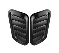 Griglia Del Cofano 2 Pezzi Scoop Universale Cofano Auto Sfiato Presa D'Aria Copertura Accessori Styling Decorazione Esterno Decor Carrozzeria Automobilistica(Black1,2pcs)