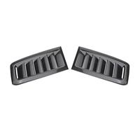 Griglia del Cofano Motore, per VW, per Golf MK5 MK6 MK7 2 Pezzi RS Style Cofano Motore Anteriore Prese d'Aria Presa d'Aria ABS ricambi Auto Accessori (Nero) (Fibra di Carbonio)