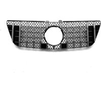 Griglia del fendinebbia Spoiler per paraurti anteriore per auto per Benz per Classe ML W164 2009-2012 ML350 ML450 ML500 ML550(D'argento)