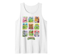 Griglia del Gruppo Teenage Mutant Ninja Turtles in difficoltà Canotta, Uomo, Bianco, L