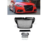 Griglia del radiatore RS3 look a nido d'ape per Audi A3 8P / S line / S3 / RS3