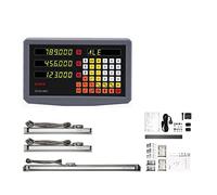 Griglia del righello, Display a lettura digitale a 3 assi Set DRO SDS3MS 3PCS Sensore encoder righello scala lineare in vetro 5μm KA300 70~1020mm Tornio(3MS 1020 570X2 5MM)