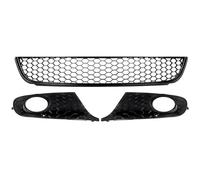 Griglia della carrozzeria Compatibile Con Per Golf MK6 2009 2010 2011 2012 2013 Griglia Anteriore Inferiore Griglie Fendinebbia Kit Carrozzeria Griglie A Rete Per Presa D'aria Nera