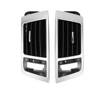 Griglia Della Presa D'aria Dell'aria Condizionata Per Land Per Cruiser LC200 2008-2015 1 Paio Di Bocchette Ventilazione Per Console Centrale(Silver)