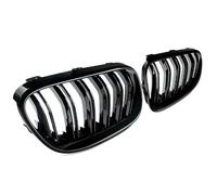 Griglia dell'auto anteriore Per BMW E92 E93 2DR LCI Paar Schwarz Glanz Nieren Grill Kühlergrill Doppelsteg