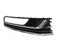 Griglia destra anteriore per passat 2010-2014 nera lucido e 2 profili cromato