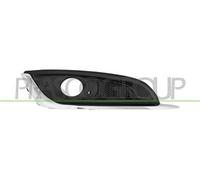 GRIGLIA DESTRA PARAURTI ANTERIORE-NERA-CON SEDE FENDI-CON MODANATURA CROMATA OPE