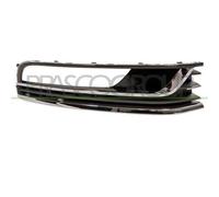 Griglia Destra Paraurti Anteriore Nera Lucida Per Volkswagen Passat B7 2010-2014