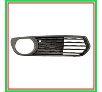 Griglia Destra Paraurti Nera-Aperta-Con Sede Fendi Bmw Serie 1-F20F21-(Anno 2011