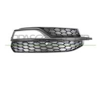 Griglia Destra Paraurti Nera Audi A3 4 Porte - Cabrio (8vs/8v7) 2012-2016 Dx