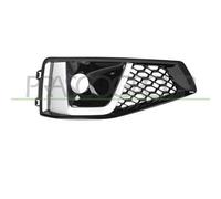 Griglia Destra Paraurti Nera-Con Sede Fendi-Con Modanatura Cromata Audi-A4 (B9)