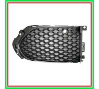Griglia Destra Paraurti Nera-Chiusa Con Fori Pdc Mod S-R-Sport Jaguar F-Pace (X7