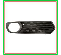 Griglia Destra Paraurti Nera-Chiusa-Con Sede Fendi Bmw Serie 1-F20F21-(Anno 2011