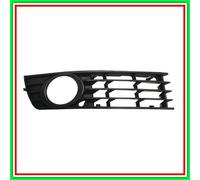Griglia Destra Paraurti Nera-Con Sede Fendi-Aperta-Cambio Automatico Audi A4 (B6