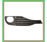 Griglia Destra Paraurti Nera-Con Sede Fendi-Aperta - Mod Basis Bmw Serie 3-F30F3