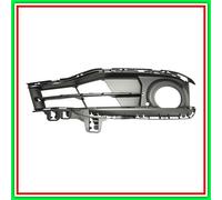 Griglia Destra Paraurti Nera-Con Sede Fendi-Aperta Mod Sportline Bmw Serie 3-F30