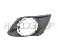 GRIGLIA DESTRA PARAURTI NERA-CON SEDE FENDI-CON CORNICE CROMATA X-TRAIL - Mod. 0