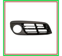 Griglia Destra Paraurti Nera-Con Sede Fendi-Con Fori Modanatura Bmw Serie 5-Ff11