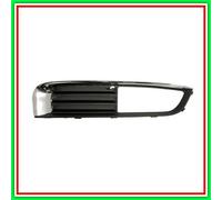 Griglia Destra Paraurti Nera-Con Sede Fendi-Con Modanatura Cromata Opel Insignia