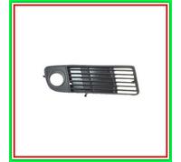 Griglia Destra Paraurti Nera-Con Sede Fendi - Mod 4-6 Cilindri Audi A6-(Anno 199