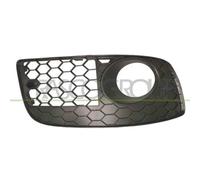 Griglia Destra Paraurti Nera-Con Sede Fendi-Aperta Vw Golf V Gti-(Anno 2004-2009