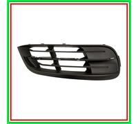 Griglia Destra Paraurti Nera-Senza Sede Fendi-Con Fori Modanatura Bmw Serie 5-Ff