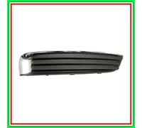 Griglia Destra Paraurti Nera-Senza Sede Fendi-Con Modanatura Cromata Opel Insign