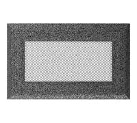 Griglia di Aerazione Oskar 11x17 nero e argento