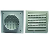 GRIGLIA DI AERAZIONE QUADRATE IMBOCCO TONDO Diametro 100 mm (10 cm)