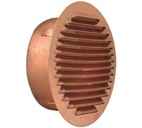 GRIGLIA DI AERAZIONE TONDA IN RAME Ø 200 mm