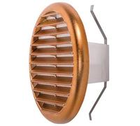 GRIGLIA DI AERAZIONE UNIVERSALE RAME Ø 80>125 mm