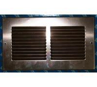 GRIGLIA DI AREAZIONE IN RAME mm 240x140 CON RETE ANTI INSETTI