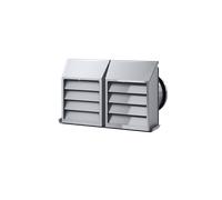 Griglia di aspirazione/uscita STIEBEL ELTRON KWG 125, lamiera d'acciaio verniciata a polvere - 239139