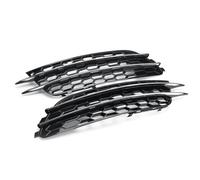 Griglia Di Copertura Della Luce Fendinebbia Anteriore Per Auto In Stile Rs6 Per A6 C7 Sedan Senza Acc 2012 2013 2014 2015 Griglia Radiatore Anteriore(Argento cromato)
