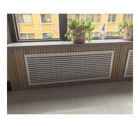 Griglia di copertura for presa d'aria, sistemi di ventilazione HVAC con persiane in lega di alluminio, lamelle inclinate a 45°, 30/35/40/45/50/55 cm(35x61cm/14x24in)