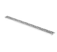 Griglia di design TECEdrainline "basic" per canaline doccia dritte, 900 mm, 6...