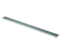 Griglia di design TECEdrainline \"squareum\" per canali doccia dritti, 6012, 1200mm, Versione: spazzolato