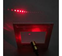 Griglia di diffrazione della trasmissione progettata per la ricerca di interferenza e la separazione dello spettro con la gamma di lunghezze d'onda 200nm a 2000nm (0.02mm)