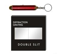 Griglia di diffrazione per i laboratori di fisica universitaria e i centri di ricerca incentrati sul comportamento della luce e sull'analisi spettrale (0.08mm+penna)