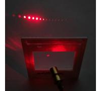 Griglia di diffrazione per insegnamento di fisica sperimentale, comprese le configurazioni a doppia fessura e diffrazione Fraunhofer (0,02 mm)