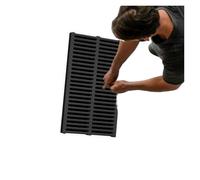 Griglia di drenaggio a corsia, griglia di drenaggio ispessita for un drenaggio rapido, filtro di drenaggio for terrazze ad alta resistenza for ridurre l'accumulo di acqua, griglia for piscina(20x3cm)