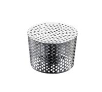 Griglia di drenaggio da giardino in acciaio resistente, design a prova di flussi d'aria di scarico dell'acqua per esterni, ottimizza per la copertura di scarico del pavimento ventilata