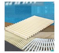 Griglia di Drenaggio for Piscina, Copertura Anti-intasamento, Griglia di Copertura Flessibile for attività, for Vialetti E Ponti di Piscine, Portata 250 kg(10PCS/25cm)