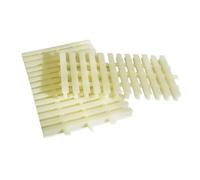 Griglia di Drenaggio for Piscina, Griglia di Copertura Flessibile for attività, Copertura di Scarico in Plastica ABS, for Terrazze, Patii E Vialetti, Portata 250 kg(10PCS/18cm)