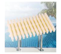 Griglia di Drenaggio for Piscina, Griglia di Drenaggio A Strisce Giuntabili, Struttura Antiscivolo, for Piscine, Ponti, Patii E Vialetti, Portata 250 kg(Color1,10PCS/18cm)