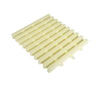 Griglia di Drenaggio for Piscina, Griglia di Drenaggio for Canale, Griglia di Drenaggio in Plastica, Antiscivolo, Testurizzata, for Vialetti, Patii, Terrazze(10PCS/30cm)