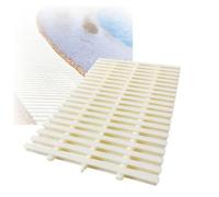 Griglia di drenaggio for Piscina, Supporto for Piscina, Scarico fognario in plastica ABS for Doccia, for terrazze, vialetti e patii(20x100cm/15pcs)