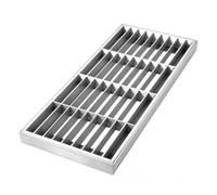 Griglia di Drenaggio in Acciaio Inossidabile 201 Coperchio per Pozzetto | Coperchio per Tombino, Griglia Scarico a Pavimento per Cucina Patio Giardino Marciapiede(100*30*3cm/39*12*1in)
